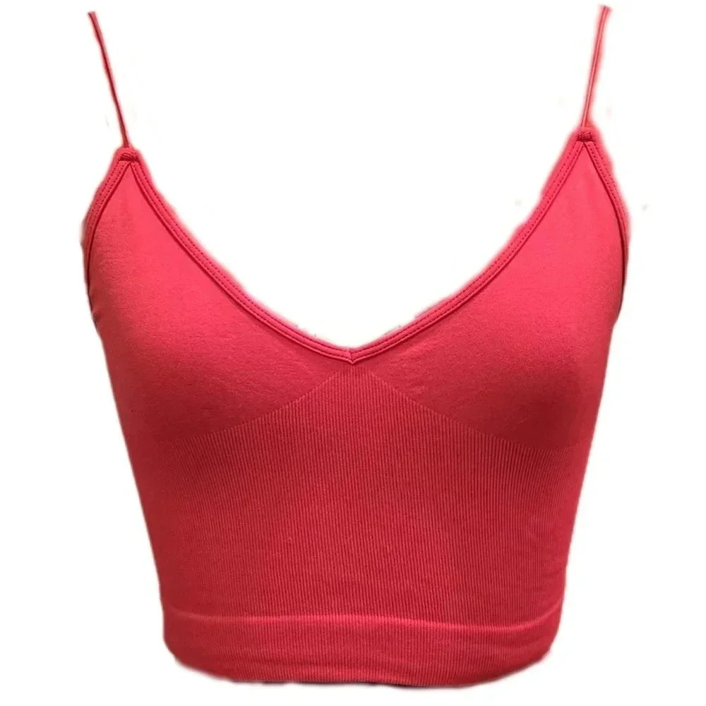 Free People, Size XS/S, Cherry Red Strappy Crop